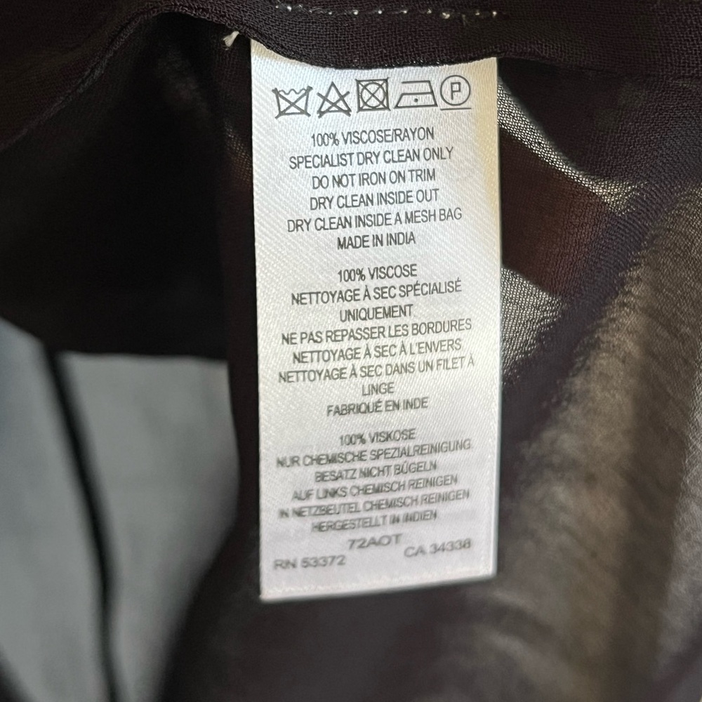 Black Sheet Top With Sequence Design - image 6